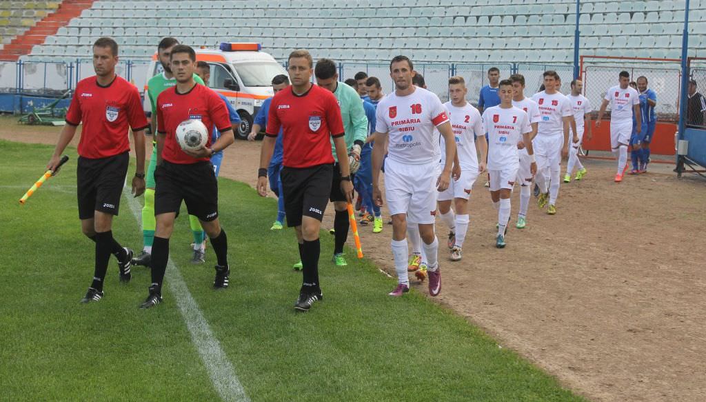 foto - victorie la limită pentru fc hermannstadt în turul barajului pentru promovarea în liga 3