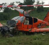 foto avionul căzut pe aerodromul măgura. cum arată aparatul de zbor după accident