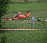 foto avionul căzut pe aerodromul măgura. cum arată aparatul de zbor după accident