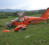 foto avionul căzut pe aerodromul măgura. cum arată aparatul de zbor după accident