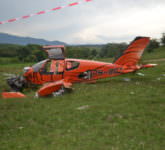 foto avionul căzut pe aerodromul măgura. cum arată aparatul de zbor după accident