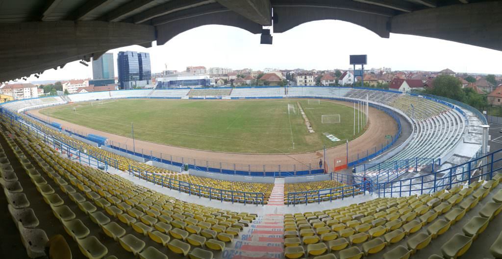 VIDEO – Investiții de 17 milioane euro la stadionul Municipal. E gata într-un an