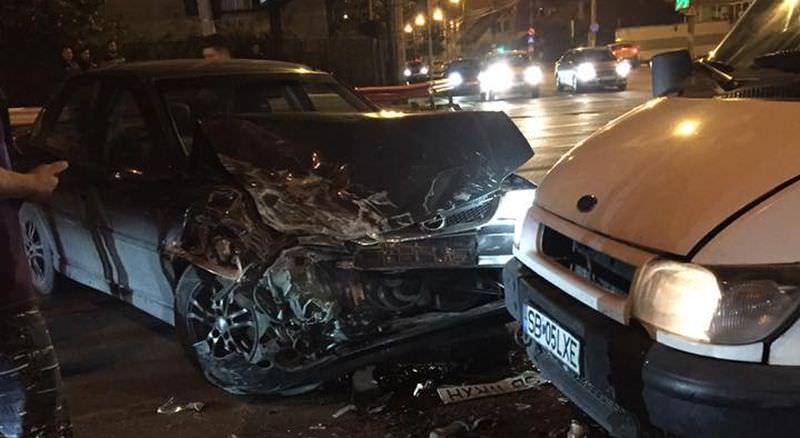 foto – accident la intersecția milea – rahovei. trei persoane au fost rănite