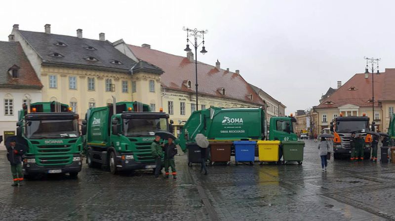 se colectează deșeurile voluminoase din sibiu. în perioada 20-24 martie