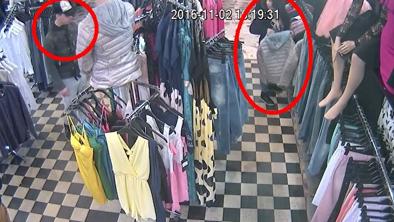 video - bandă de hoți la furat de haine în magazinul dumbrava din sibiu. îi recunoaște cineva?