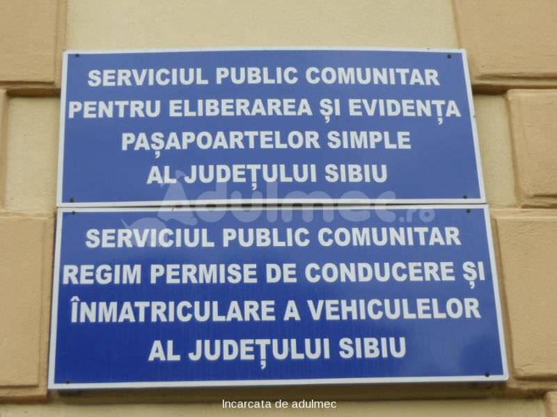 serviciul permise are program modificat luni. atenție la schimbări