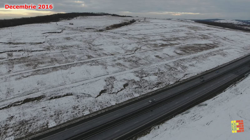 alunecările de teren de pe autostrada sibiu – orăștie nu sunt periculoase