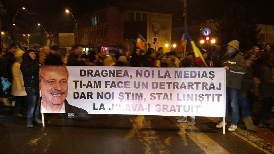 medieșenii sunt din nou în stradă cu miile