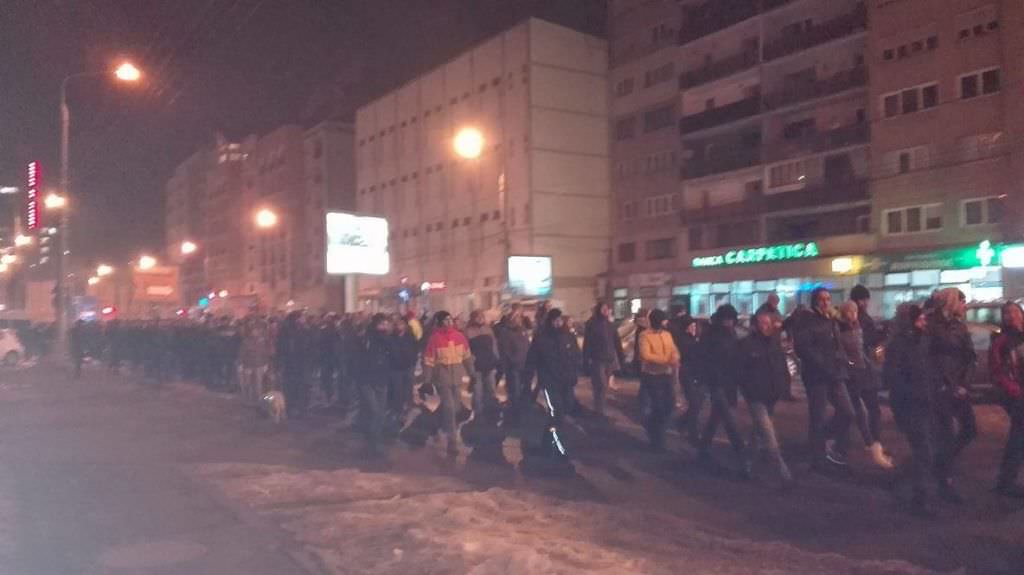 sibienii sunt chemați din nou să protesteze miercuri seară în piața mare