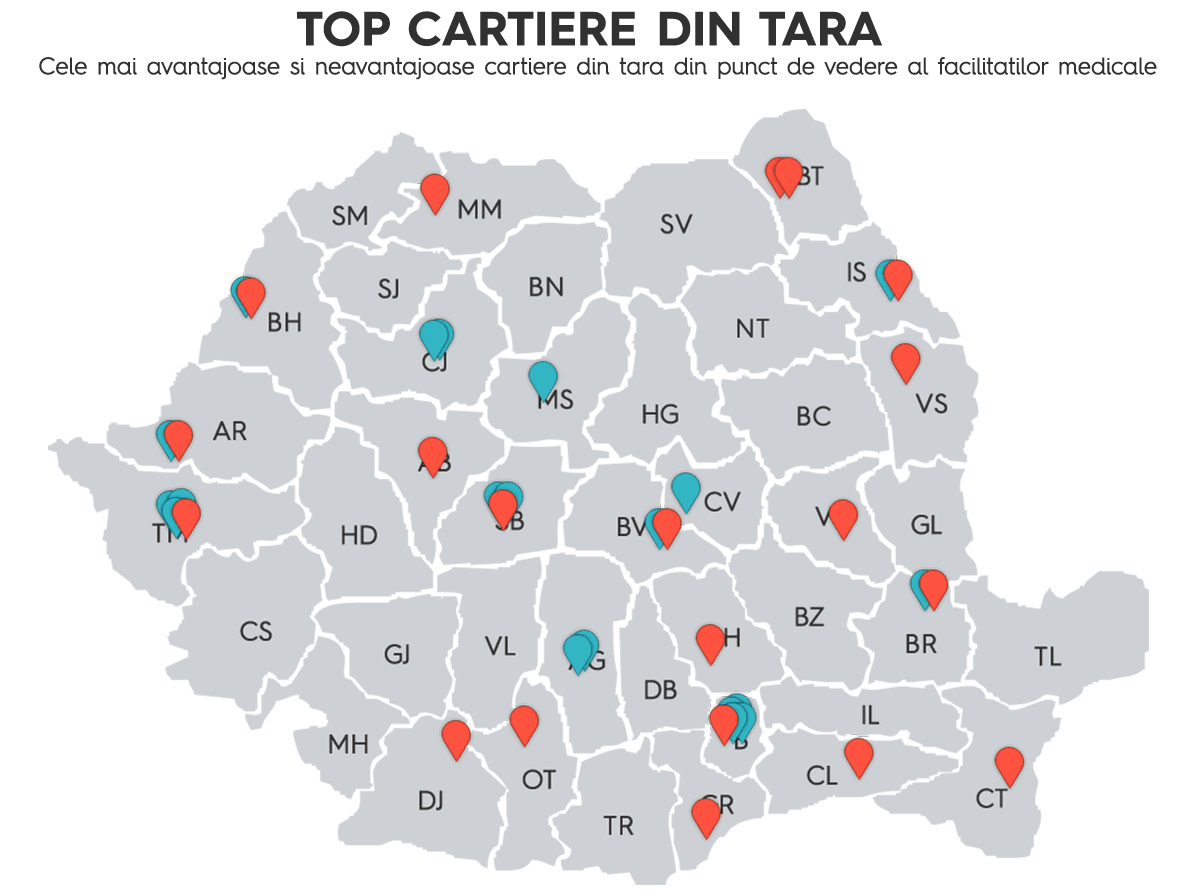 sibiul printre orașele cu cele mai bune facilități medicale. broscăria e în topul negativ