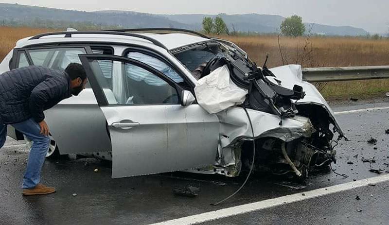 accident pe dn1 la bradu. o persoană rănită și trafic îngreunat