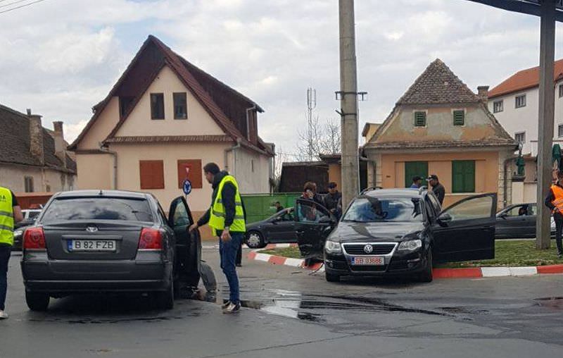 update foto – accident cu o vicitmă în intersecția calea turnișorului – șoseaua alba iulia