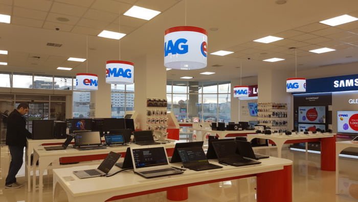 video foto - emag a deschis la sibiu cel mai mare showroom din provincie