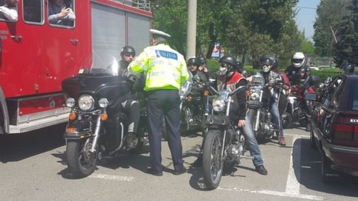 FOTO - Marșul motocicliștilor pe străzile Sibiului. Aproximativ 200 de persoane au participat