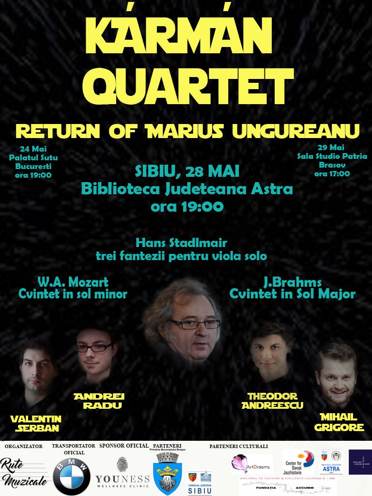 super concert cu muzică de cameră la biblioteca astra din sibiu