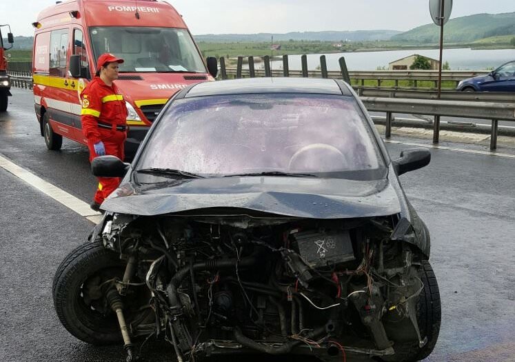 update foto - accident mortal pe autostrada sibiu - orăștie la tunelul de la săcel