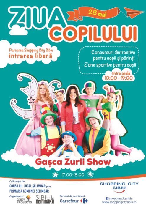 live video - copiii sunt cei mai răsfățați duminică - show gașca zurli și multe surprize la shopping city sibiu