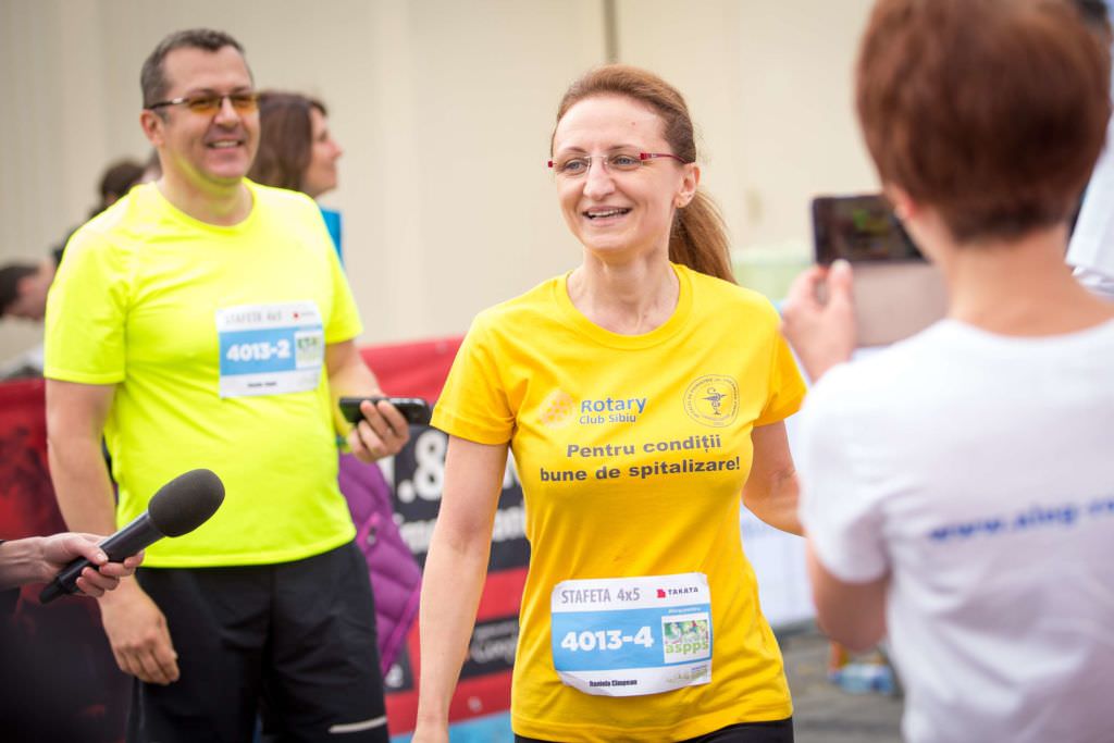 video - foto daniela cîmpean după ce a alergat la maratonul sibiului: a fost o experiență fantastica