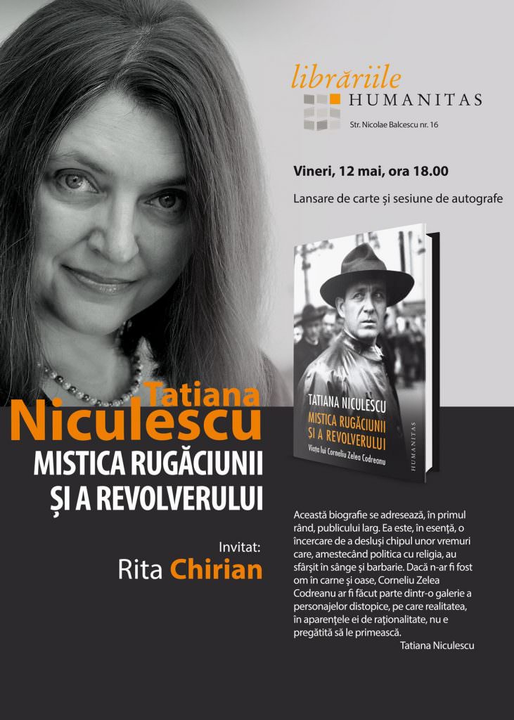 lansare de carte - "mistica rugăciunii și a revolverului" la librăria humanitas constantin noica