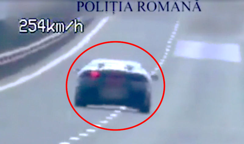 video – record de viteză pe a1, deva – sibiu. avea peste 250 km/h