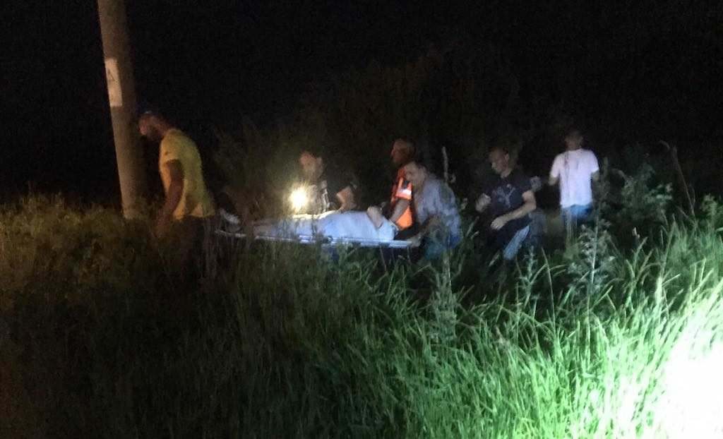 accident pe dn1 la intrarea în veștem. o femeie este rănită