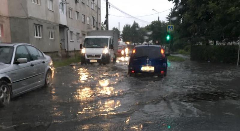 alertă - cod portocaliu în aproape toate localitățile din județul sibiu. ploi torențiale!