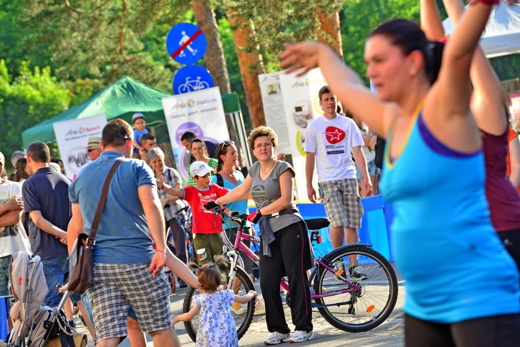 liber la mişcare sâmbătă în parcul sub arini. haideți cu toții la sibiu challenge