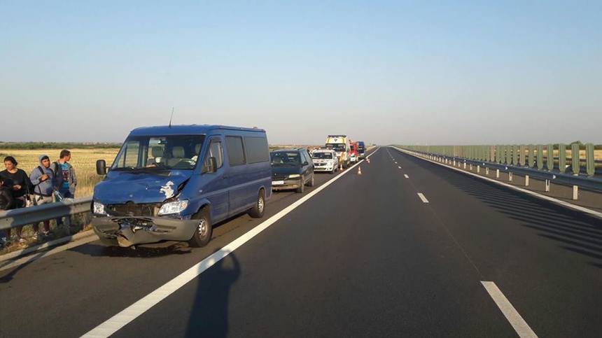 accident pe autostrada deva – timișoara. cel puțin 12 persoane sunt rănite