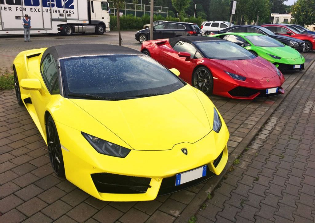 exclusiv foto – bolizi de peste 1,2 milioane euro la sibiu. lamborghini a filmat o reclamă pe transfăgărășan