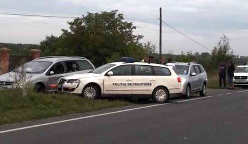 video – urmărire cu focuri de armă la granița româniei. poliția a folosit armamentul