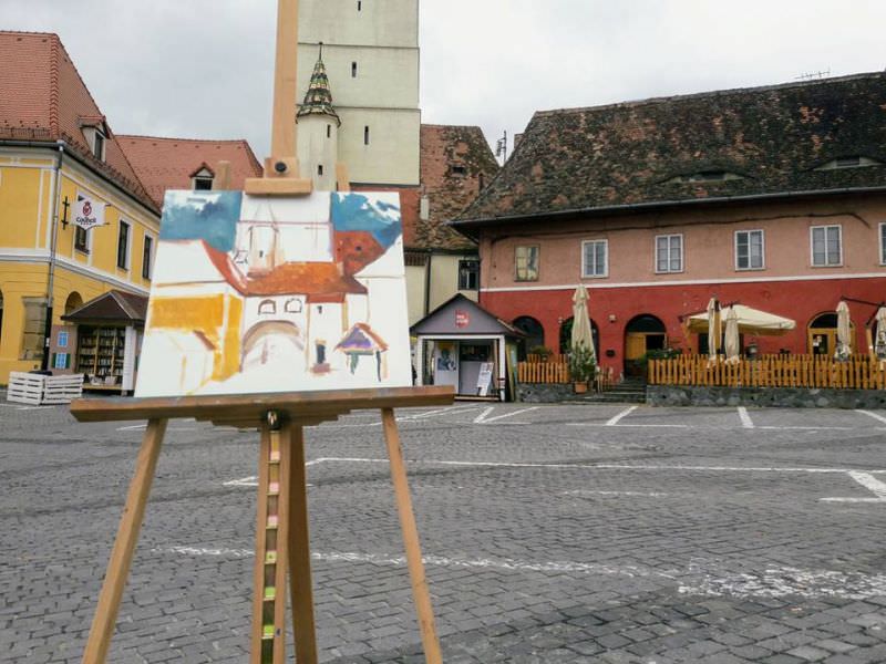 foto ziua fără mașini la sibiu – bucurie pentru locuitorii din centru și coșmar în trafic pentru șoferi