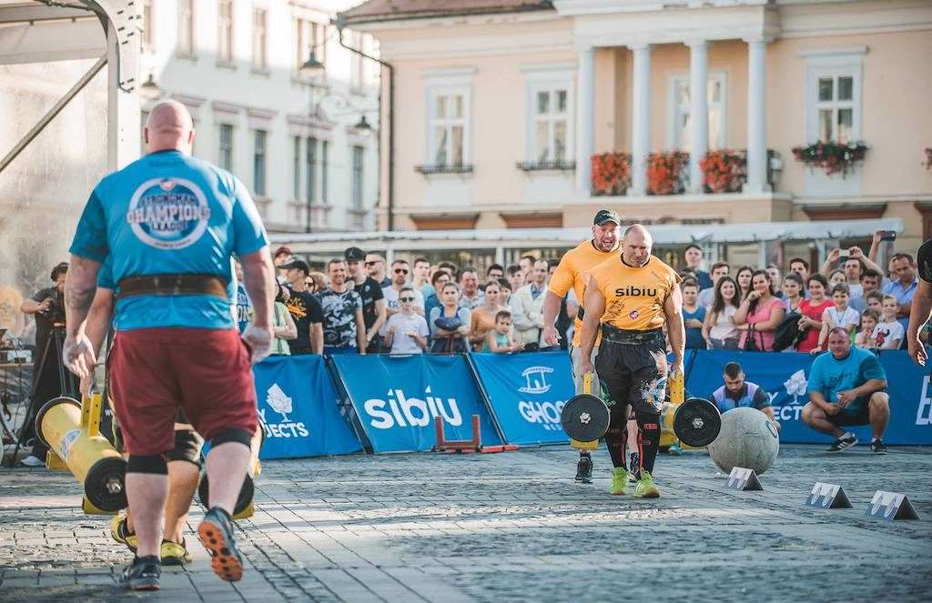 foto - românia pe podium la strongman champions league desfășurat la sibiu