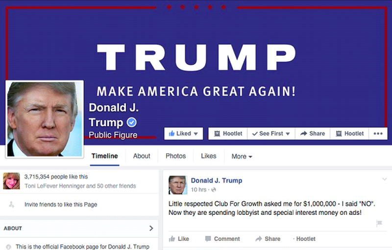 s-a confirmat: trump a câștigat alegerile datorită facebook