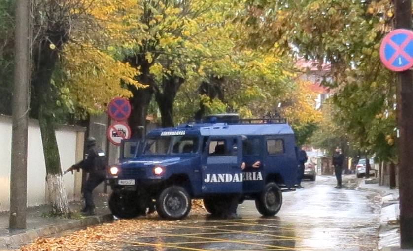 video foto atac la consulatul germaniei din sibiu și colet suspect neutralizat - exercițiu de amploare cu poliție și jandarmi