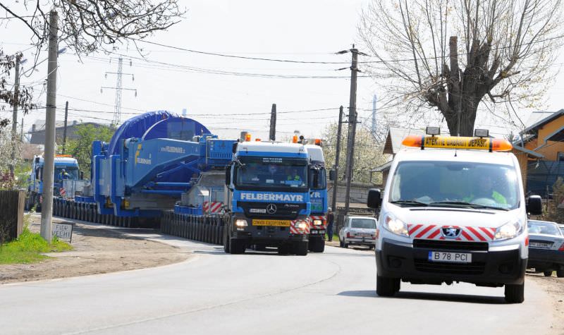 transporturi agabaritice pe șoselele din județul sibiu