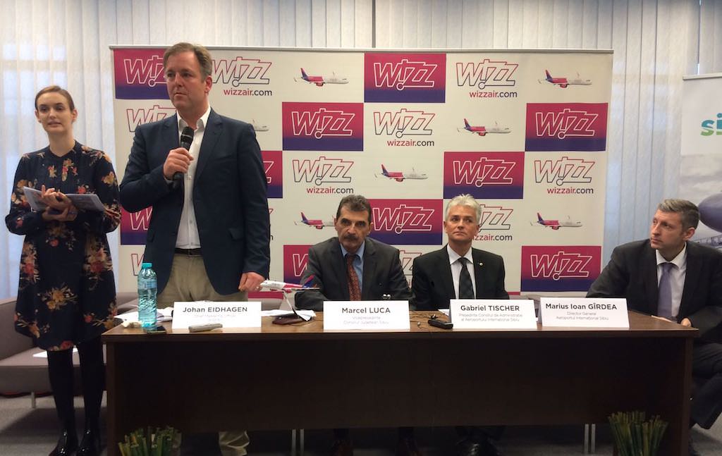 video - wizz air a anunțat noile rute din sibiu. sunt către franța, elveția, danemarca și germania