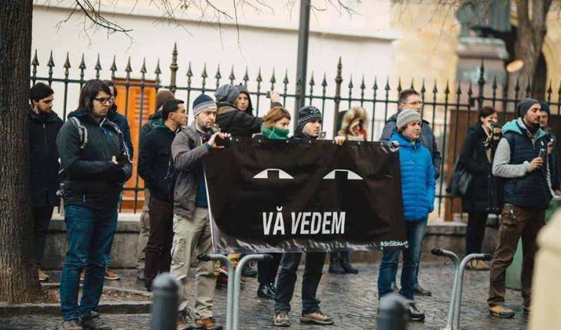 Protestul ”Vă vedem din Sibiu” – Presiuni pe Electrica și Jandarmerie, legat de branșamentul la curent