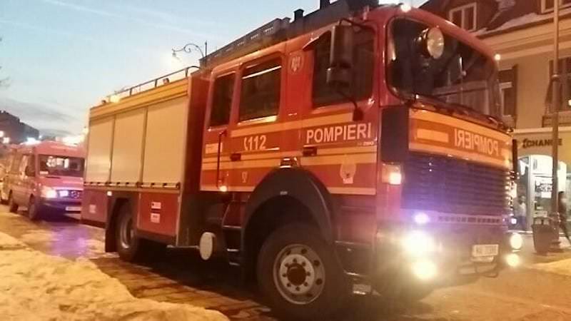 incendiu într-un apartament pe siretului. locatarii erau beți