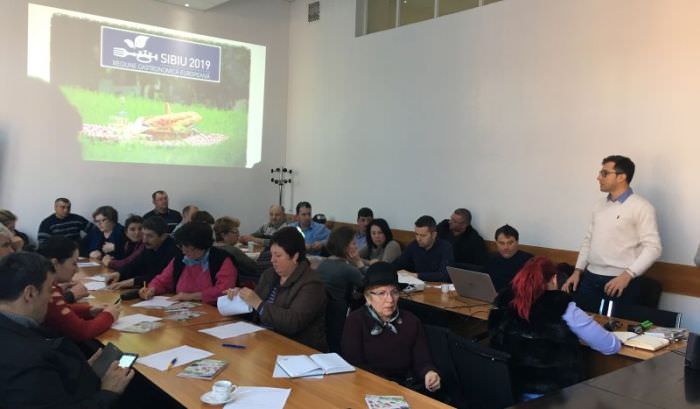 Producătorii agricoli locali, informați la CJ despre programul Sibiu Regiune Gastronomică