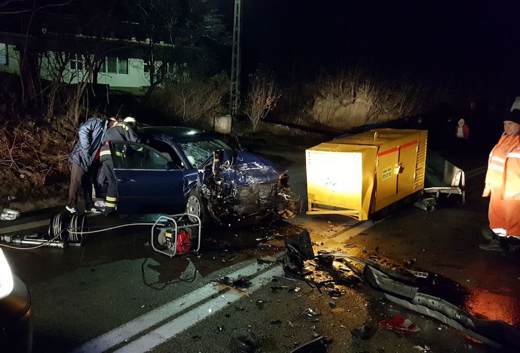 update foto - accident grav la balota pe valea oltului. patru răniți