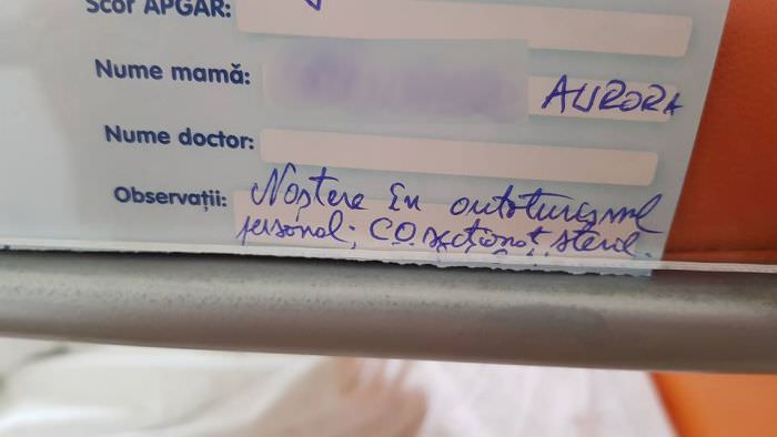 tatăl fetiței născută în mașină la sibiu - ’’numai în filme am mai văzut așa ceva’’