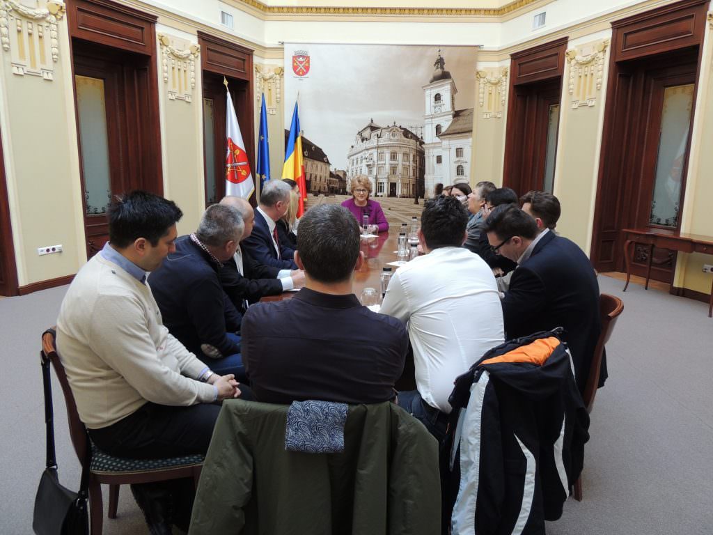 întâlniri la primăria sibiu pentru organizarea summit-ului ue din 2019