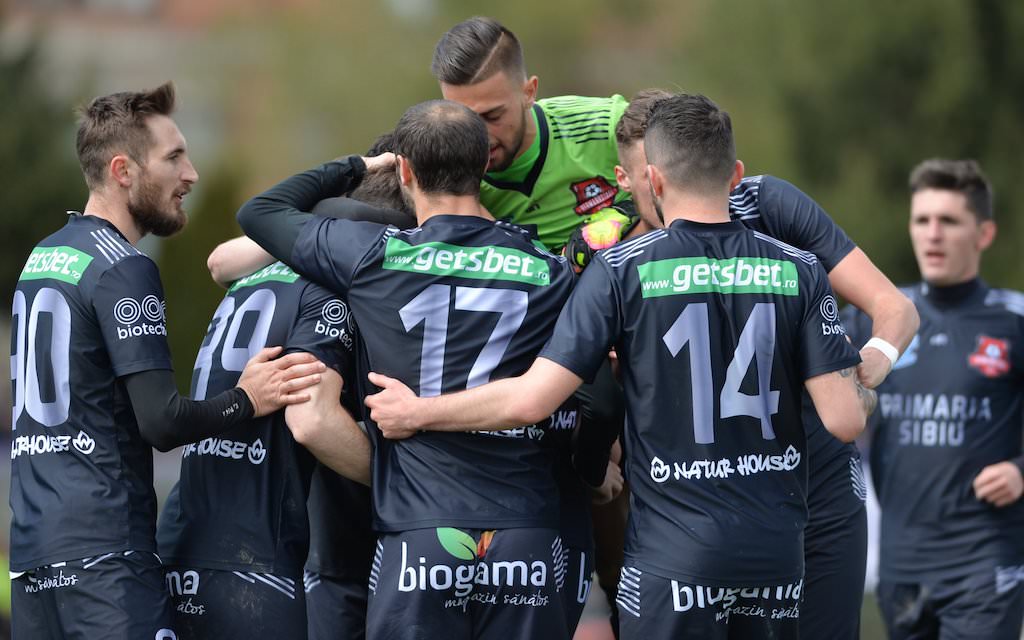 VIDEO Victorie cu 6-0 la Brăila. FC Hermannstadt e pe primul loc în liga 2