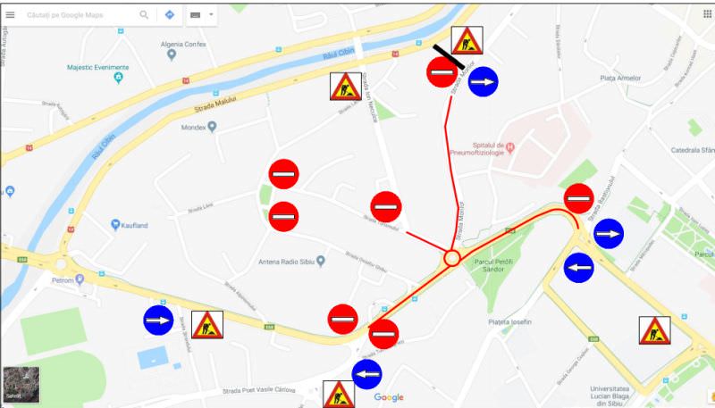 mai multe străzi închise temporar în municipiul sibiu. se asfaltează