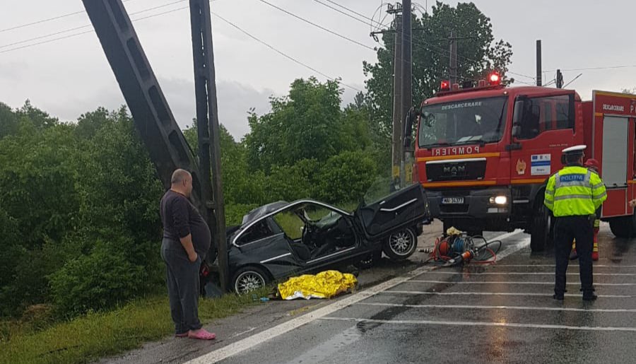 FOTO - Accident mortal pe DN7 pe sensul Sibiu - Pitești