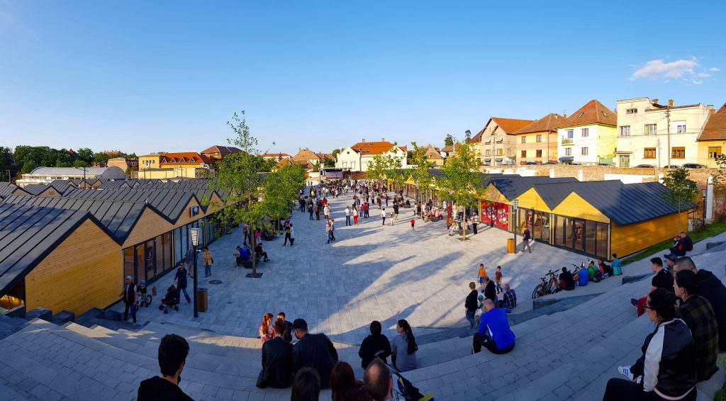 foto s-a deschis habermann markt. arată bine, dar sunt puține magazine