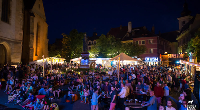 începe street food festival - patru zile în piața mare