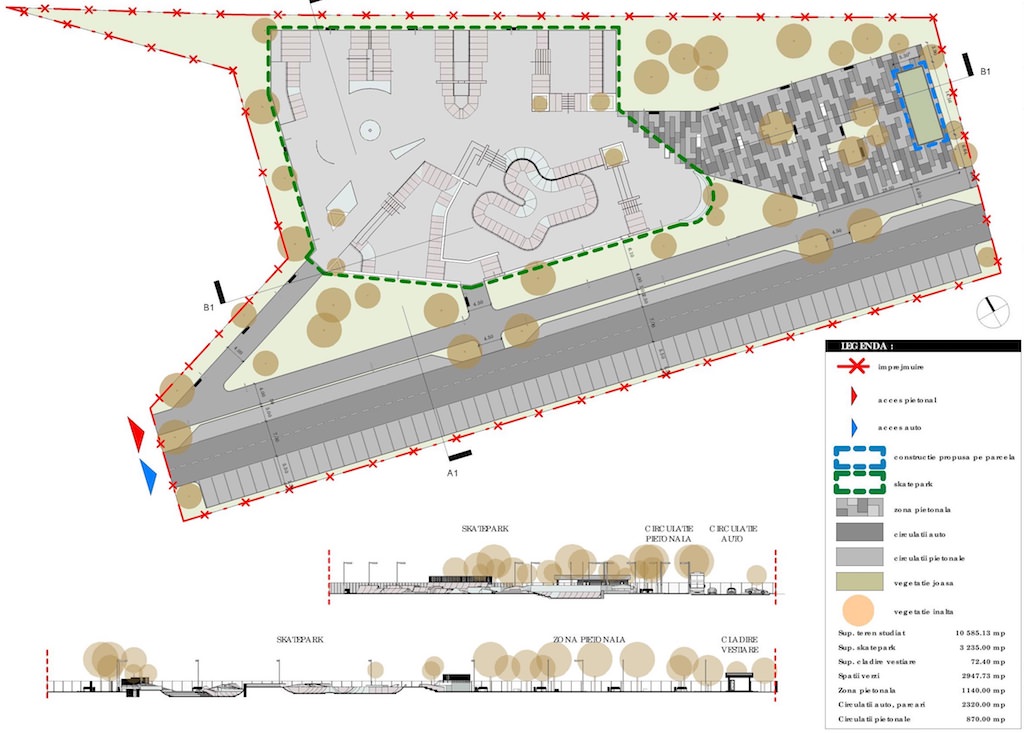 primăria sibiu a inițiat procedura de achiziție pentru construcția noului skate park din zona pieței obor