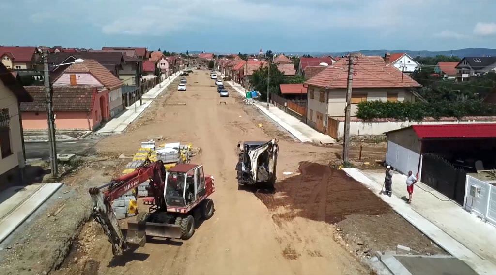 video - foto lucrările de infrastructură din sibiu – stadiul celor peste 30 de șantiere în derulare