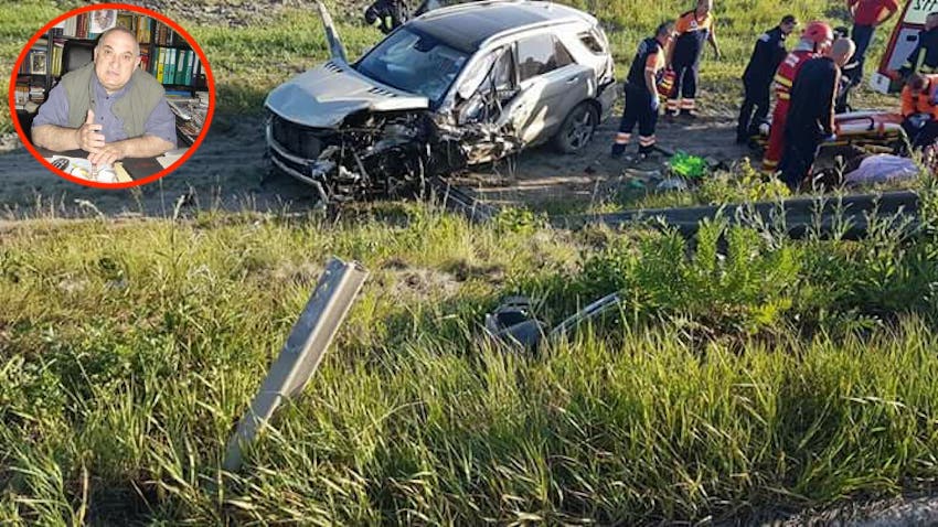 avocatul sibian nicolae ucă în mașina implicată în accidentul mortal de pe dn1